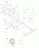Husqvarna EZ 4217 KAA (968999291) - Zero-Turn Mower (2006-06 & After) Listas de piezas de repuesto y dibujos Main Frame (Part 1)