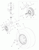 Husqvarna EZ 6124 (965880701) - Zero-Turn Mower (2009-01 & After) Listas de piezas de repuesto y dibujos Wheels And Tires