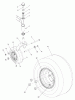Husqvarna EZ 6124 (966038401) - Zero-Turn Mower (2009-01 & After) Listas de piezas de repuesto y dibujos Wheels And Tires