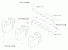 Husqvarna iZ 4217 (968999254) - Zero-Turn Mower (2005-03 & After) Listas de piezas de repuesto y dibujos Accessories (Collection System Weight Kit)