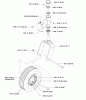 Husqvarna iZ 4217 TSKAA (968999254) - Zero-Turn Mower (2005-12 to 2006-07) Listas de piezas de repuesto y dibujos Caster Arm