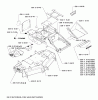 Husqvarna iZ 4217 TSKAA (968999254) - Zero-Turn Mower (2005-12 to 2006-07) Listas de piezas de repuesto y dibujos Decals