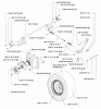 Husqvarna iZ 4217 TSKAA (968999254) - Zero-Turn Mower (2005-12 to 2006-07) Listas de piezas de repuesto y dibujos Park Brake Assembly TE