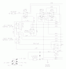 Husqvarna iZ 4217 TSKAA (968999254) - Zero-Turn Mower (2006-08 to 2007-03) Spareparts Wiring Diagram (Part 1)