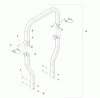 Husqvarna iZ 4217 TSKAA (968999254) - Zero-Turn Mower (2007-04 & After) Listas de piezas de repuesto y dibujos Protection Frame Rollover System (ROPS)