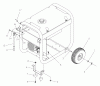 Husqvarna 1365 GN - Portable Generator (2006-04 & After) Listas de piezas de repuesto y dibujos Wheel Kit