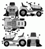 Husqvarna 4125H - Lawn Tractor (1992-01 & After) Ersatzteile Decal