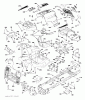 Husqvarna CTH 126 (96051001403) - Lawn Tractor (2013-05) Ersatzteile CHASSIS ENCLOSURES