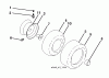 Husqvarna CTH 126 (96051001402) - Lawn Tractor (2012-08 & After) Ersatzteile WHEELS TIRES