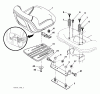 Husqvarna CTH 163T (96051000300) - Lawn Tractor (2011-03 & After) Listas de piezas de repuesto y dibujos SEAT