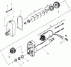 Husqvarna EAV 20A - Electric Lift Kit for Gear Drive Tractors (2001-05 & After) Listas de piezas de repuesto y dibujos Actuator Breakdown