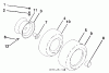 Husqvarna GTH 2254XP (96023000201) - Garden Tractor (2005-06 & After) Ersatzteile Wheels & Tires