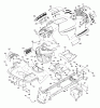 Husqvarna GTH 2454T (96043002300) - Garden Tractor (2006-06 & After) Ersatzteile Chassis