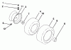 Husqvarna GTH 2548 XPB (954567895) - Garden Tractor (2002-10 & After) Ersatzteile Wheels & Tires
