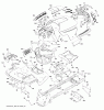 Husqvarna GTH 2648 (96043003001) - Garden Tractor (2008-01 & After) Ersatzteile Chassis