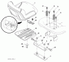 Husqvarna GTH 2648 (96043003001) - Garden Tractor (2008-01 & After) Ersatzteile Seat Assembly