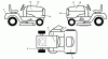 Husqvarna LGT 2554 (96045001501) - Lawn Tractor (2009-05 & After) Ersatzteile Decals