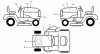 Husqvarna LGT 2654 (96043003600) - Lawn Tractor (2007-05 & After) Ersatzteile Decals