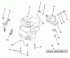Husqvarna LT 112 (954000392) (H12360) - Lawn Tractor (1992-06 & After) Ersatzteile Engine