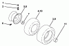Husqvarna LT 120 (954140002A) - Lawn Tractor (1996-12 & After) Ersatzteile Wheels & Tires