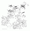 Husqvarna LT 154 (96041024101) - Lawn Tractor (2012-07 & After) Ersatzteile CHASSIS ENCLOSURES