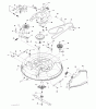 Husqvarna LT 2213 (96041007903) - Lawn Tractor (2011-03 & After) Ersatzteile MOWER DECK / CUTTING DECK