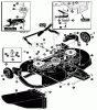 Husqvarna LT 4140G (E4014-030) - Lawn Tractor (1994-01 & After) Ersatzteile Deck (B)