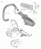 Jonsered 2054 - Chainsaw (1993-05) Listas de piezas de repuesto y dibujos HEATED HANDLES