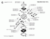 Jonsered 2055 - Chainsaw (1998-10) Ersatzteile CARBURETOR DETAILS #1