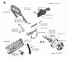 Jonsered 2083 - Chainsaw (1995-05) Ersatzteile CHAIN BRAKE CLUTCH COVER