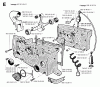 Jonsered 2095 - Chainsaw (1995-09) Ersatzteile CRANKCASE