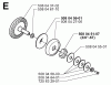 Jonsered 2116EL - Chainsaw (2000-02) Spareparts CLUTCH