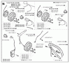 Jonsered 2171 - Chainsaw (2000-04) Listas de piezas de repuesto y dibujos IGNITION SYSTEM