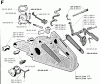 Jonsered 630 SUPER II - Chainsaw (1993-06) Listas de piezas de repuesto y dibujos FUEL TANK