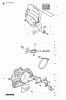 Jonsered CS2153 - Chainsaw (2007-08) Ersatzteile CHAIN BRAKE CLUTCH COVER