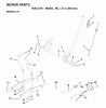Jonsered LT13 (JNA13A) - Lawn & Garden Tractor (2001-05) Ersatzteile MOWER LIFT / DECK LIFT