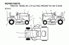 Jonsered LT14 (JLT14A, 954130058) - Lawn & Garden Tractor (2002-06) Ersatzteile DECALS