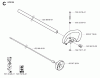 Jonsered GT2125 - String/Brush Trimmer (2005-01) Listas de piezas de repuesto y dibujos SHAFT HANDLE #2