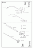 Jonsered GT2125L - String/Brush Trimmer (2002-01) Listas de piezas de repuesto y dibujos SHAFT HANDLE #1