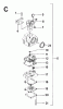Jonsered GR24L - String/Brush Trimmer (1993-02) Ersatzteile CARBURETOR DETAILS