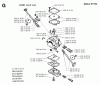 Jonsered GR36 - String/Brush Trimmer (1993-03) Ersatzteile CARBURETOR DETAILS