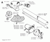 Jonsered GR41 - String/Brush Trimmer (1991-03) Listas de piezas de repuesto y dibujos BEVEL GEAR SHAFT