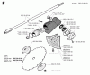 Jonsered RS40 - String/Brush Trimmer (1992-05) Ersatzteile BEVEL GEAR SHAFT