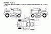 Jonsered LT19A (JLT19H48C, 954130078) - Lawn & Garden Tractor (2002-09) Ersatzteile DECALS