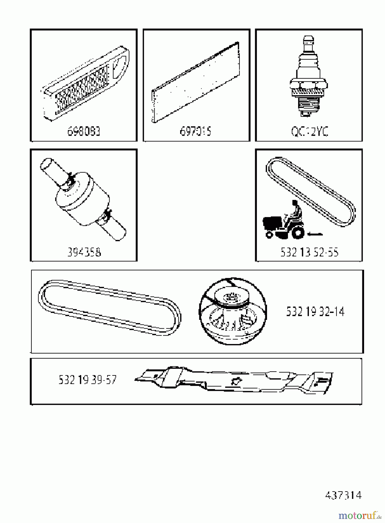  Jonsered Rasen  und Garten Traktoren LT2114 (96011029300) - Jonsered Lawn & Garden Tractor (2010-11) ACCESSORIES