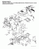 Jonsered LT2115 CMA (96061001001) - Lawn & Garden Tractor (2005-04) Ersatzteile CHASSIS ENCLOSURES