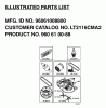 Jonsered LT2116 CMA2 (96061008800) - Lawn & Garden Tractor (2006-02) Ersatzteile FREQUENTLY USED PARTS