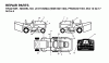 Jonsered LT2118 CMA (96061001100) - Lawn & Garden Tractor (2005-01) Ersatzteile DECALS