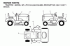 Jonsered LT2119 A (JNA19H48B, 954130071) - Lawn & Garden Tractor (2003-05) Ersatzteile DECALS
