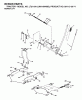 Jonsered LT2119 A (JNA19H48B, 954130071) - Lawn & Garden Tractor (2003-05) Ersatzteile MOWER LIFT / DECK LIFT